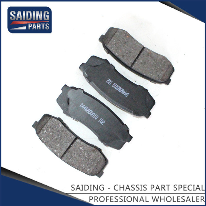 Saiding Genuine Auto Parts 04466-60010 Low Metal Brake Pads for Toyota Land Cruiser 01/1990-11/2006 3f 1hdt