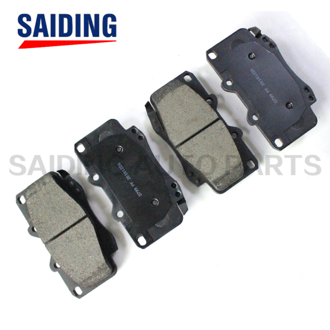 Saiding Auto Parts Brake Pads 04465-04030 for Toyota Hilux (VIGO) D799 D2215 04465-04050 2004-2015