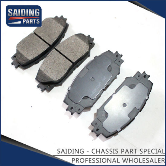 Saiding Genuine Auto Parts 04465-02220 Ceramic Brake Pads for Toyota Corolla 05/2007-05/2014 Zre151 Zre152 1zrfe