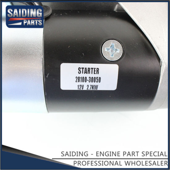 Car Starter Motor Specification for Hilux Hiace Landcruiser Kzn215 28100-30050
