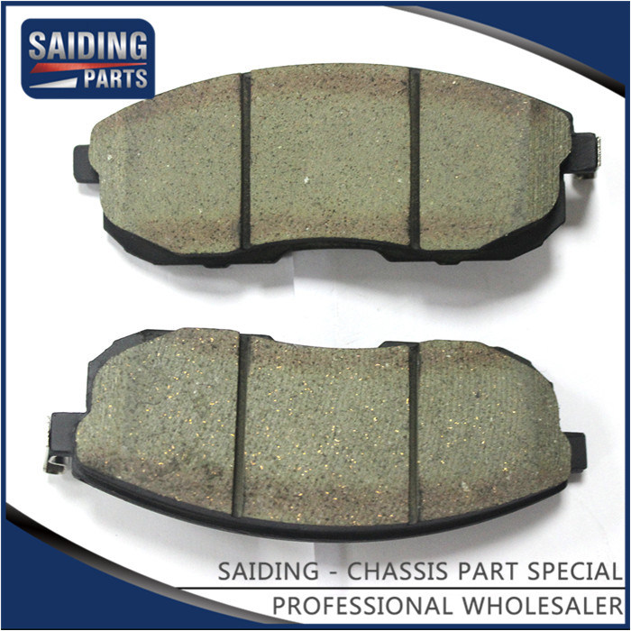 Semi-Metal Auto Disc Brake Pad Set for Nissan Teana with Part Number D1060-Jn00A