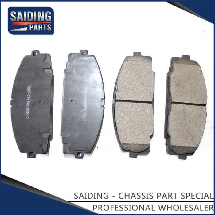 Saiding Genuine Auto Parts 04465-26320 Ceramics Brake Pads for Toyota Hiace 08/1989-01/2006 Lh102 Lh113 Rzh105 2L 3L 5L