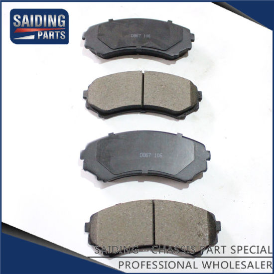 Saiding Genuine Auto Parts 4605A041 Ceramics Brake Pads for Mitsubishi Pajero III 2004/01-2015/12 V64W V74W 4D56 6g74
