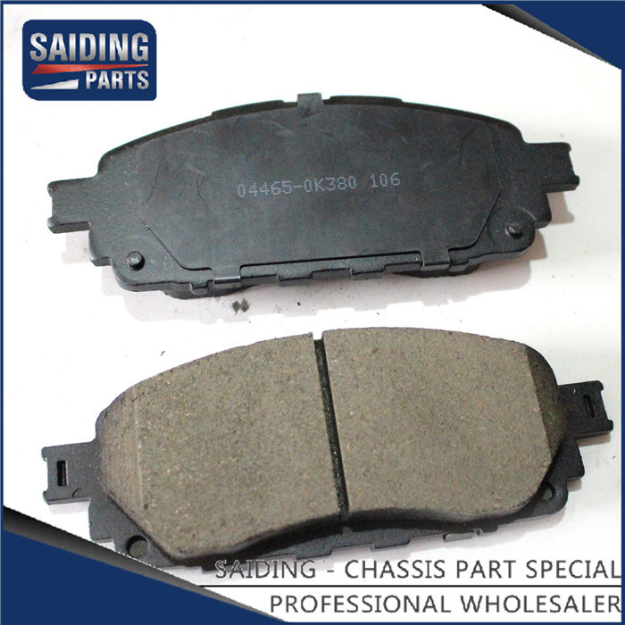 Saiding Hot Sale Ceramic Brake Pads 04465-0K380 for Toyota Hilux /Revo Auto Parts