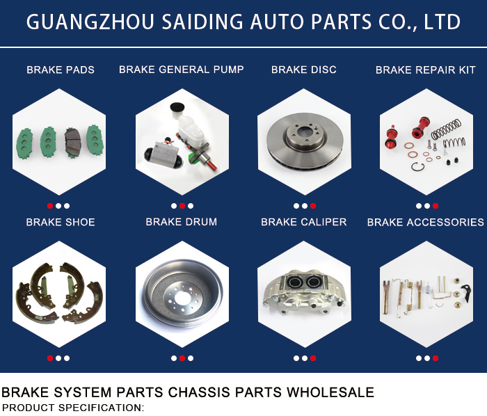 Automobile Brake Disc Rotor for Mazda Xedos-9 Auto Parts Ty07-33-25xa