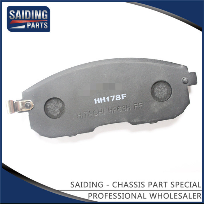 Semi-Metal Auto Disc Brake Pad Set for Nissan Teana with Part Number D1060-Jn00A