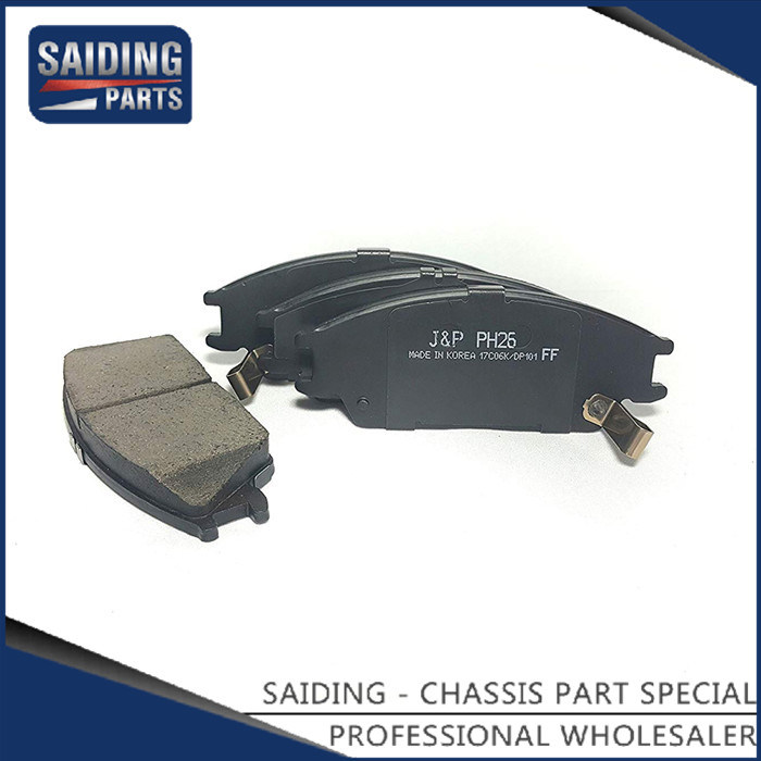 Semi-Metal Brake Pads for Hyundai Accent Auto Parts 58101-1ca00