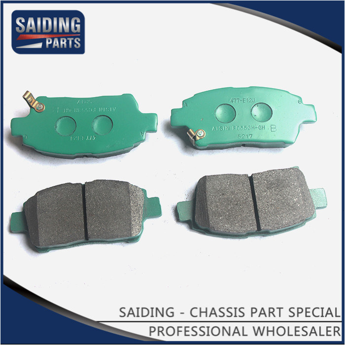 Semi-Metal Brake Pads for Toyota Corolla 01-08 Auto Parts 04465-12581