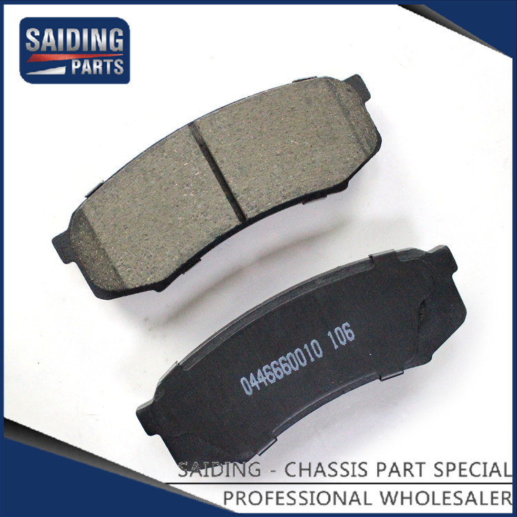 Auto Parts 04466-60010 Car Rear Brake Pads for Toyota Land Cruiser Landcruiser 04466-60020 04466-60040 04466-60070 04466-60080 04466-60160