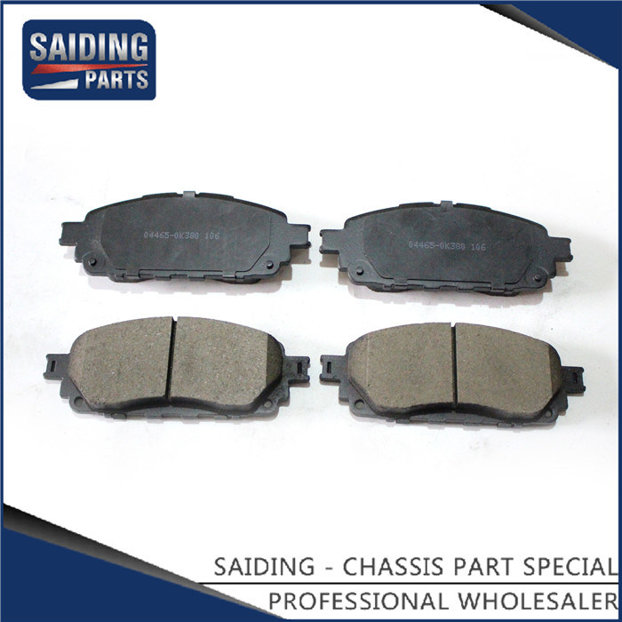 Saiding Hot Sale Ceramic Brake Pads 04465-0K380 for Toyota Hilux /Revo Auto Parts