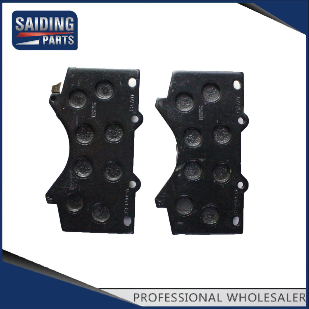 Saiding Semi-Metal Brake Pads 04465-Yzzr2 for Auto Parts Toyota Sequoia